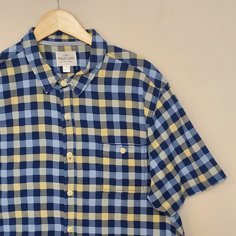 True Grit Short Sleeve Button Down XL